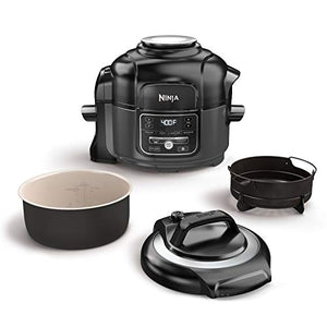 Ninja Foodi 7-in-1 Pressure, Slow Cooker, Air Fryer and More, with 5-Quart Capacity and 15 Recipe Book Inspiration Guide, and a High Gloss Finish