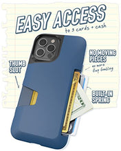 Load image into Gallery viewer, Smartish iPhone 12 Pro Max Wallet Case - Wallet Slayer Vol. 1 [Slim + Protective] Credit Card Holder (Silk) - Blues on The Green
