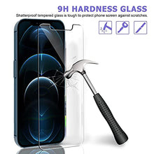 Load image into Gallery viewer, Ferilinso 2 Pack Screen Protector for iPhone 12 Pro Max with 2 Pack Camera Lens Protector [Tempered-Glass] [Military Protective] [HD Clear] [Case Friendly] [Anti-Fingerprint]
