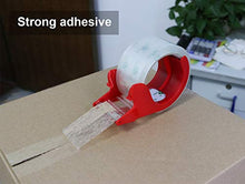 Load image into Gallery viewer, 12 Rolls Clear Packing Tape Rolls with Free Dispenser, Heavy Duty Refill Tape for Shipping Moving and Packaging, 2.4Mil 1.88 Inch x 60 Yard, BOMEI PACK
