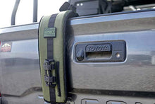 Load image into Gallery viewer, Bomber Strap (Olive Drab Transports Your Mountain Bike On Your Tailgate
