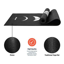 Load image into Gallery viewer, Retrospec Pismo Yoga Mat w/Nylon Strap for Men &amp; Women - Non Slip Excercise Mat for Yoga, Pilates, Stretching, Floor &amp; Fitness Workouts, Moonlight
