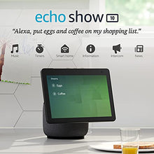 Load image into Gallery viewer, Echo Show 10 (3rd Gen) | HD smart display with motion and Alexa | Charcoal
