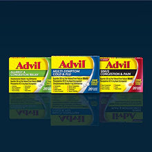 Load image into Gallery viewer, Advil Respiratory Sinus Congestion and Pain Relief Medicine &amp; Fever Reducer with Ibuprofen and Phenylephrine HCl, 50 Count
