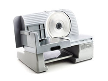 Load image into Gallery viewer, Chef&#39;sChoice Electric Meat Slicer with Stainless Steel Blade Features Slice Thickness Control and Tilted Food Carriage Easy Clean, 7-Inch, Silver
