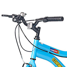 Load image into Gallery viewer, COEWSKE 20 Inch Kids Bike Enjoy-Style Children&#39;s Variable Speed Mountain Bike Sports Cycling 1 Speed &amp; 6 Speed with Kickstand Fit for 6-10 Years Old Or 49-60 Inch Tall Kids (6-Speed Sky Blue)
