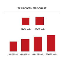 Load image into Gallery viewer, ALAZA Autumn Maple Thanksgiving Turkey Thanksgiving Tablecloth,Washable Tablecloth,60 x 120 Inch Oblong/Rectangle Tablecloth for Family Dinner,Indoor or Outdoor Parties Etc
