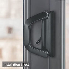 Load image into Gallery viewer, Sliding Glass Patio Door Handle Cylinder ALLYWASAI Sliding Door Lock Suitable for Balcony Sliding Door with Key
