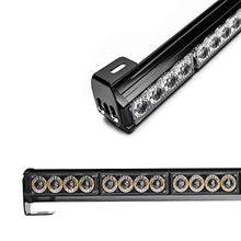 Load image into Gallery viewer, Traffic Advisor Light Bar 36 Inch 16 Flash Modes 32 Led Emergency Strobe Warning Lights Directional Bar Hazard Warning Flashing Safety Light with Led Display Screen Controller(35.5 Inch, Yellow/Amber)

