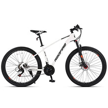 Load image into Gallery viewer, Redfire Womens Mountain Bike, 27.5 Inch Wheels, 21-Speed Shimano Drivetrain, 15-Inch Aluminum Frame, Double Disc Brake, Lock Out Suspension Fork,Bicycle for Adult and Men, MTB Bike White Color
