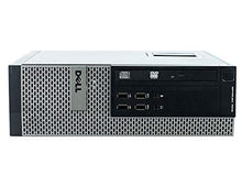 Load image into Gallery viewer, Dell Optiplex 7010 PC, 2 x 24 FHD Dell Monitors, Wireless Keyboard and, WiFi, i5, 8GB, 480GB SSD Storage, Windows 10 (Renewed)
