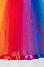 Load image into Gallery viewer, MisShow Women's Vintage 5 Layered Tulle Tutu Puffy Ballet Bubble Skirt Party Underskirt One Size
