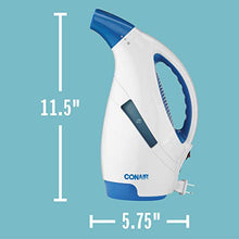Load image into Gallery viewer, Conair GS27CS Complete Steam Hand Held Fabric Steamer with CordReel, White
