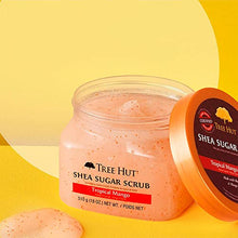 Load image into Gallery viewer, Tree Hut Shea Sugar Scrub Tropical Mango, 18oz, Ultra Hydrating and Exfoliating Scrub for Nourishing Essential Body Care
