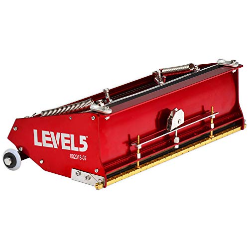 12-Inch Flat Box - LEVEL5 | Pro-Grade | Quick Clean | Drywall Sheetrock Gyprock Wallboard Finishing | 4-766