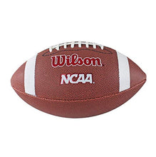 Load image into Gallery viewer, Wilson NCAA Red Zone Series Composite Leather Pee Wee Size Football | WTF1571ID
