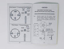 Load image into Gallery viewer, 1960 1961 1962 1963 Chevy Truck 2 Gauge Dash Panel Insert 3 3/8&quot; Quad Style Programmable
