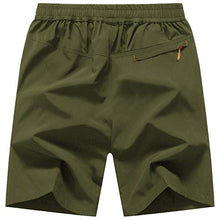 Load image into Gallery viewer, TBMPOY Men's Running Lightweight Elastic Waist Athletic Jogger Pace Shorts(ArmyGreen,us L)
