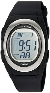 Casio Men's FE10-1A Classic Digital Black Resin Band Watch