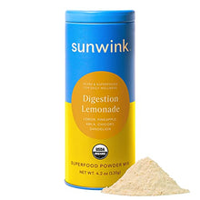 Load image into Gallery viewer, Sunwink Digestion Lemonade - Organic Lemon &amp; Amla Powder for Digestion and Detox - Clean Superfood Powder for Lemon Water, Lemon Juice &amp; Smoothies - No Added Sugar (40 Servings)

