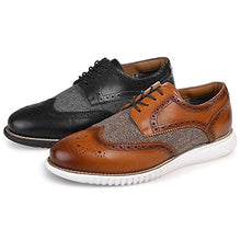Load image into Gallery viewer, Thomas &amp; Vine Wilder Wingtip Derby Black 9 Medium Mens US
