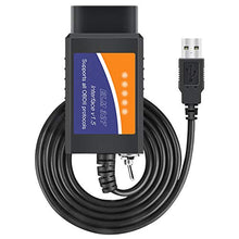 Load image into Gallery viewer, OBDMONSTER ELM327 FORScan OBD2 USB Adapter for Windows, ELMconfig Scanner with MS CAN/HS CAN Switch for F150 F250 Car and Light Truck, Diagnosis on Windows with V1.5 PIC18F25K80 Chip
