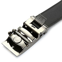 Load image into Gallery viewer, SQUEPLE Golden Letter S Men's Automatic Buckle with Genuine Leather Belt Strip LY87546-3-120

