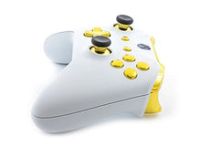 Load image into Gallery viewer, White/Gold UN-MODDED Custom Controller Compatible with Xbox One S/X Unique Design (with 3.5 Jack)
