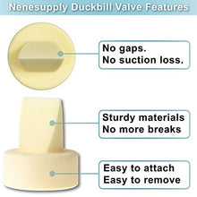 Load image into Gallery viewer, Nenesupply Duckbill Valves Compatible with Spectra S1 Accessories Spectra S2 9 Plus Breast Pump Not Original Spectra Pump Parts Not Original Spectra S2 Accesssories Replace Spectra Valves
