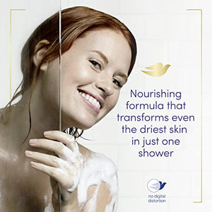 Dove Deep Moisture Body Wash For Dry Skin Moisturizing Body Wash Transforms Even The Driest Skin In One Shower 22 oz 4 Count