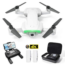 Load image into Gallery viewer, Holy Stone HS510 GPS Drone for Adults with 4K UHD Wifi Camera Anti-shake, FPV Quadcopter Foldable for Beginners with Brushless Motor, Return Home, Follow Me,2 Batteries and Storage Bag, Grey

