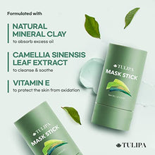 Load image into Gallery viewer, Green Tea Mask Stick, Green Mask Stick, Deep Cleansing Smearing Mask, Clay Charcoal Facial Mask Stick, Balancing Oil &amp; Water, Moisturizing &amp; Nourishing Skin
