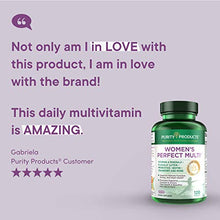 Load image into Gallery viewer, Women’s Perfect Multi by Purity Products - Balanced Multivitamin - Supports Urinary Tract Health, Immune, Bone + Muscle, Hair, Skin, Nails, an Elite Probiotic for Digestive Health + More - 120 Tablets
