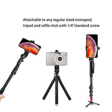 Load image into Gallery viewer, Ailun Tripod Phone Mount Holder Head Standard Screw Adapter Rotatable Digtal Camera Bracket Selfie Lens Monopod Adjustable Ring Light for Camcorder iPhone X XR Xs Max Galaxy s20, s20+ S20Ultra
