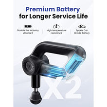 Load image into Gallery viewer, BOB AND BRAD D6 Pro Massage Gun Deep Tissue Percussion with 16mm Amplitude, Professional Muscle Massager Gun for Athletes Pain Relief, Electric Handheld Therapy Device with Ultra Quiet Technology
