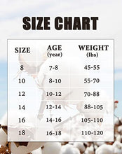 Load image into Gallery viewer, Finihen Girls Panties Cotton Bikini For Teen Girls Underwear Comfortable Multipacks Size 16 White
