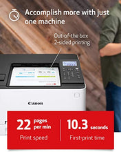 Load image into Gallery viewer, Canon Color Image CLASS LBP622Cdw -Wireless, Mobile Ready, Duplex Laser Printer, Compact Size - White
