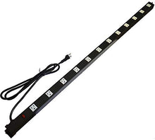 Load image into Gallery viewer, Opentron OT4126 Metal Surge Protector Power Strip Extension Cord 4 Feet 12 Outlet 6 Feet Power Cord
