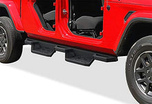 Load image into Gallery viewer, APS Drop Steps Running Boards Rock Slider Compatible with Jeep Gladiator 2020-2022 Crew Cab
