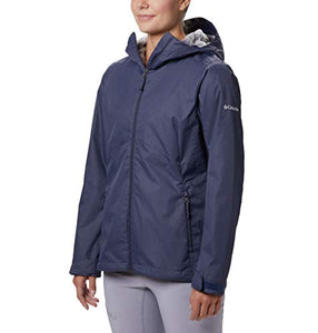 Columbia Women's Rainie Falls Jacket, Nocturnal, XL