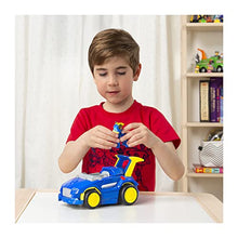 Load image into Gallery viewer, Paw Patrol, Mighty Pups Super Paws Chase’s Powered Up Cruiser Transforming Vehicle, Blue

