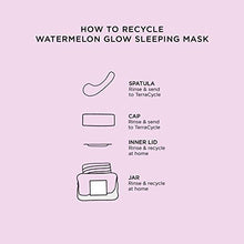 Load image into Gallery viewer, Glow Recipe Mini Watermelon Sleeping Mask - Hydrating, Pore Refining Overnight Face Mask with AHAs, Hyaluronic Acid + Pumpkin Seed Extract - Anti-Aging Gel Mask for Soft, Glowing Skin (30ml / 1oz)

