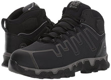 Load image into Gallery viewer, Timberland PRO Men's Powertrain Sport Mid Alloy Safety Toe Electrical Hazard Industrial &amp; Construction Shoe, Black Ripstop Nylon, 12 Wide
