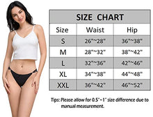 Load image into Gallery viewer, Solavia 6 Pack of Lace Panties for Women, Soft Stretch No Show Tanga, Sexy Cheeky Underwear, Seamless Front Design
