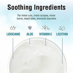 Ebanel Bundle of Lidocaine Numbing Cream, and Numbing Spray