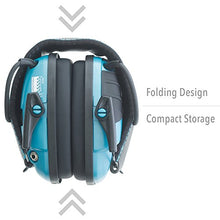 Load image into Gallery viewer, Howard Leight by Honeywell Impact Sport Sound Amplification Electronic Shooting Earmuff, Teal
