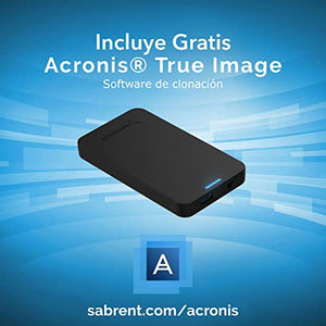 SABRENT 2.5-Inch SATA to USB 3.0 Tool-Free External Hard Drive Enclosure [Optimized for SSD, Support UASP SATA III] Black (EC-UASP)