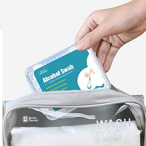 150 Individually Wrapped- Iodine Q Tips Swabs Solution Filled| First Aid Swabsticks for Nasal Ears Bruise Travel