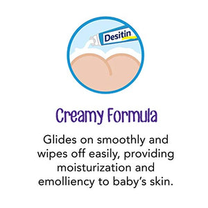 Desitin Daily Defense Baby Diaper Rash Cream with Zinc Oxide to Treat, Relieve & Prevent diaper rash, Hypoallergenic, Dye-, Phthalate- & Paraben-Free, 4.8 oz