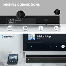 Load image into Gallery viewer, Sound Bar with 【Dolby】, 2.1 CH TV Soundbar with Subwoofer Works with 4K&amp;HD TVs (D2, 200W)
